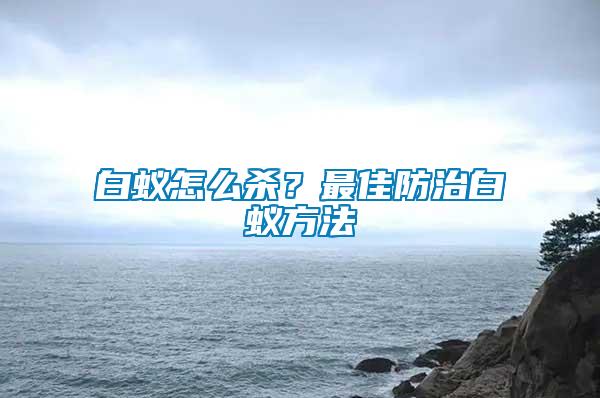 白蟻怎么殺？最佳防治白蟻方法