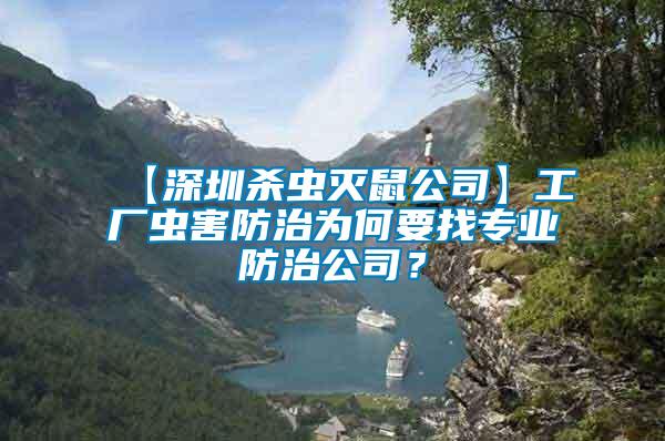 【深圳殺蟲滅鼠公司】工廠蟲害防治為何要找專業(yè)防治公司？