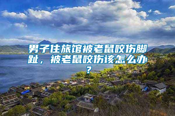 男子住旅館被老鼠咬傷腳趾，被老鼠咬傷該怎么辦？