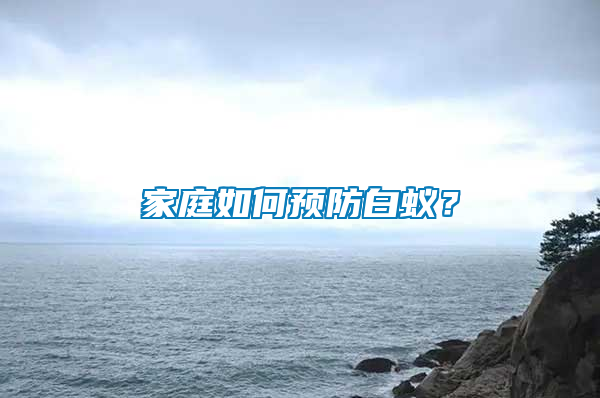 家庭如何預(yù)防白蟻？